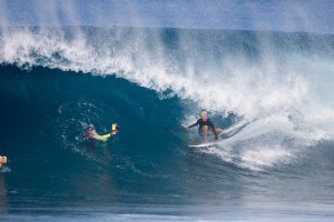 Keala Kennelly Aftermath Surfboards Backside Barrel